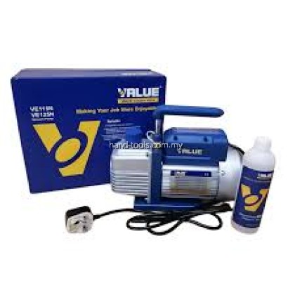 Value VE115N 1/4HP 2.0CFM Single Stage Vacuum Pump